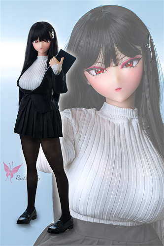 Butterfly Doll 140cm #BH122ヘッド 莉音 S-TPE Fカップ 巨乳 ラブドール ブルーアーカイブ コスプレアニメ セックスドール 黒髪 制服