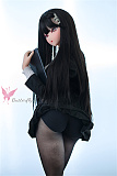 Butterfly Doll 140cm #BH122ヘッド 莉音 S-TPE Fカップ 巨乳 ラブドール ブルーアーカイブ コスプレアニメ セックスドール 黒髪 制服