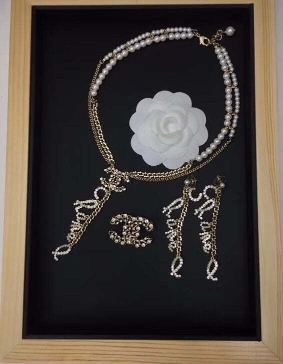 necklace  jewelry ,with box,  J48-41