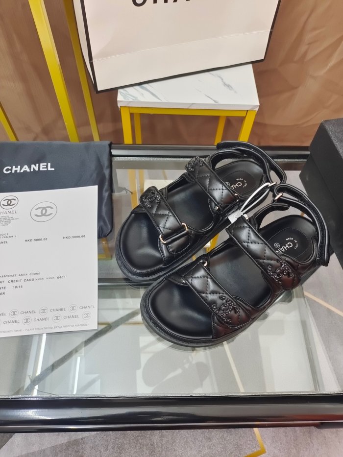 flat sandals shoes,with box, size 35-40, SS60-544-545
