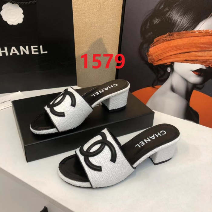 women leather sandals slippers , size 34-41 ,with box, SS60-1578-1579