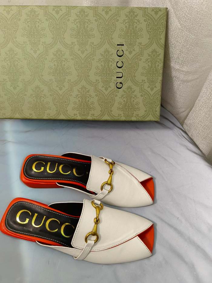 Heel leather sandals slippers,heel 4.5cm, size 35-40 ,with box, SS60-1450