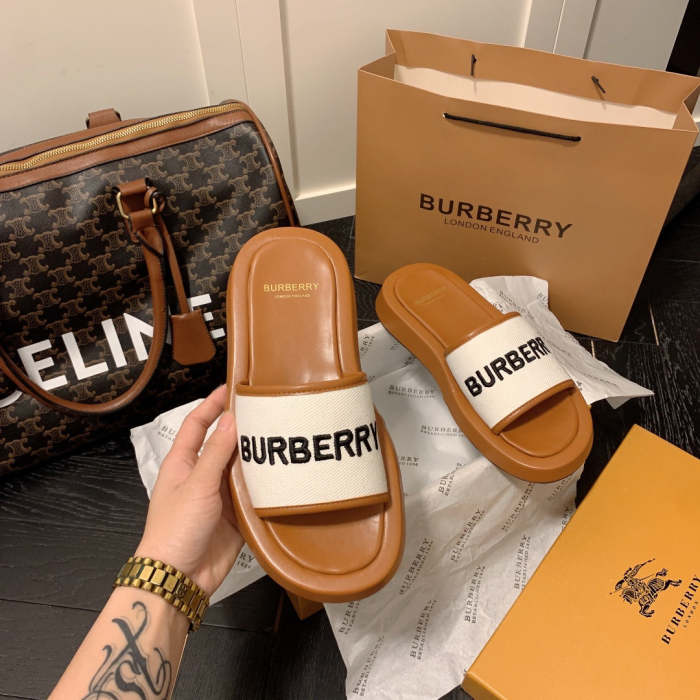 Flat leather sandals slippers , size 35-40, SS60-1871-1872