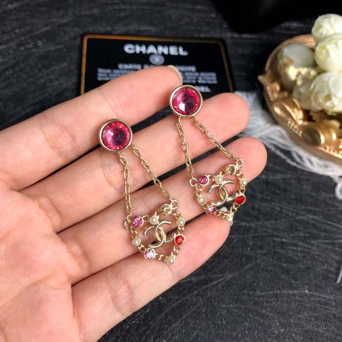 earring jewelry ,with box, J25-1140