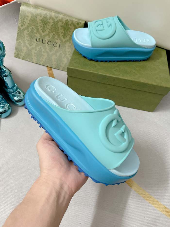 Flat leather sandals slippers , size 35-41 ,with box, SS60-1598-1600