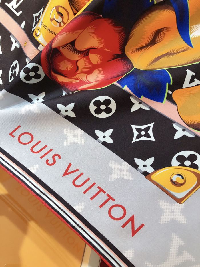 Silk scarf , NO BOX, size 90*90cm,  SF15-269-270