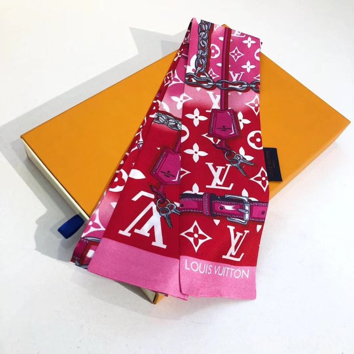 Silk scarf, hair tie , NO BOX, size 8-120cm,  SF15-231-233