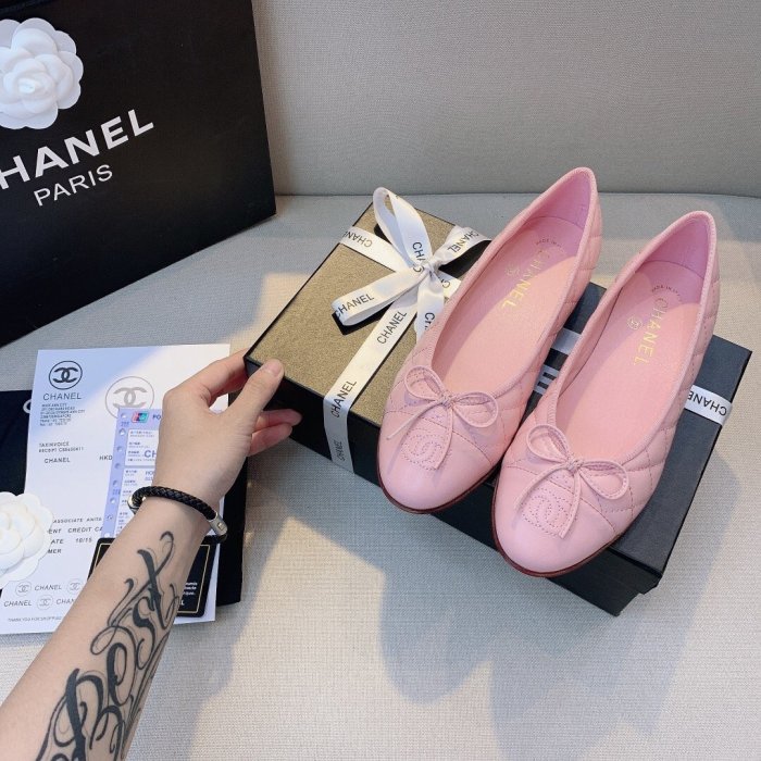 women flat ballet shoes, size 35-42,  with box, SS50-785