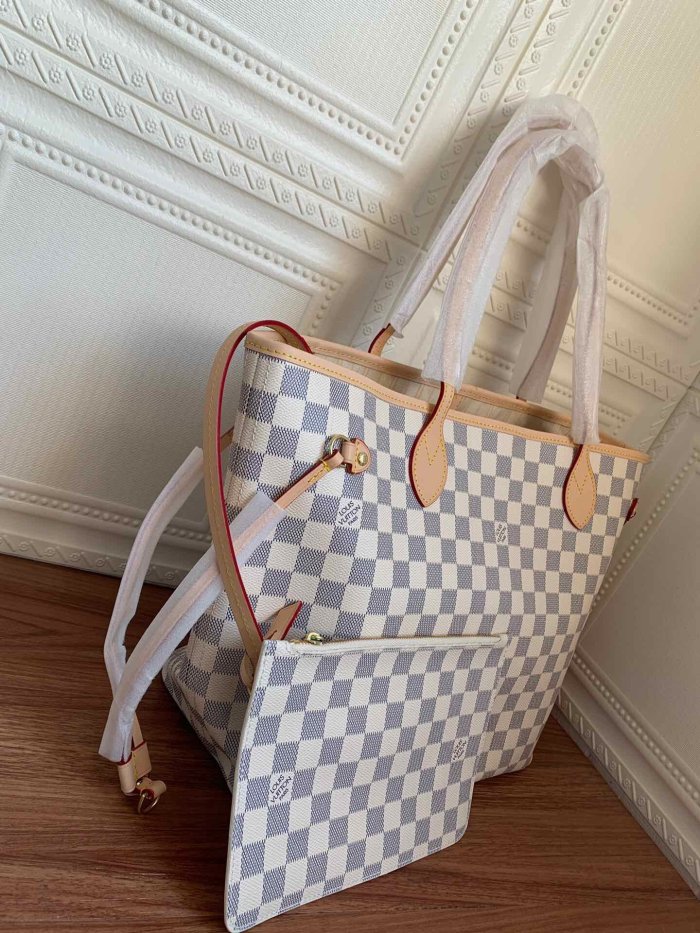 canvas leather neverfull bag ,AAAAA , size  PM , MM ,GM ,no box, B130-8