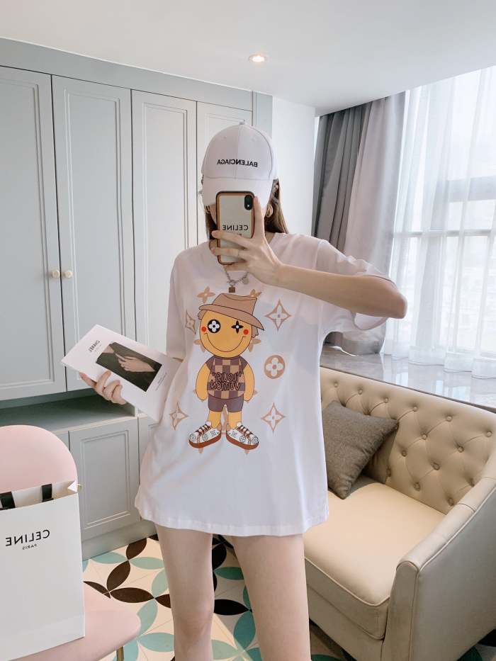 pure cotton T-shirt for women and men ，size: S-4XL，CL25-404-405