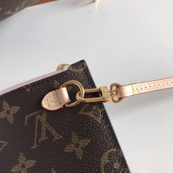 canvas leather neverfull bag ,AAAAA ,size  PM , MM ,GM ,no box, B130-7