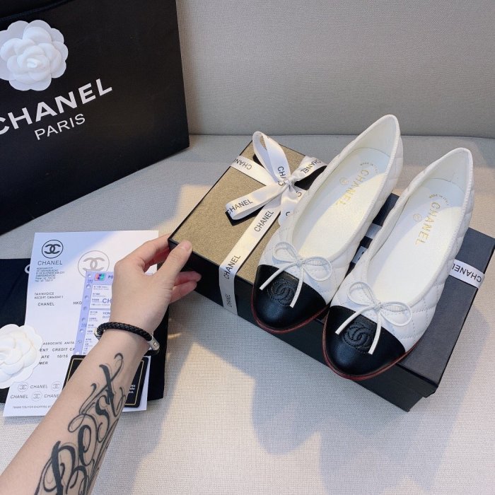 women flat ballet shoes, size 35-42,  with box, SS50-782