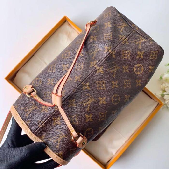 canvas leather neverfull bag ,AAAAA , size  PM , MM ,GM ,no box, B130-1