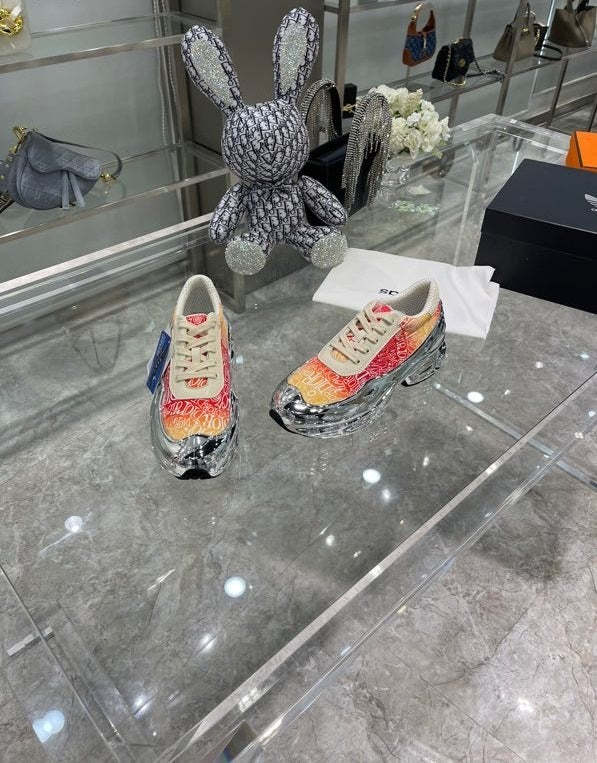 women men flat sneakers shoes, size 35-45, with box , SS138-38-44