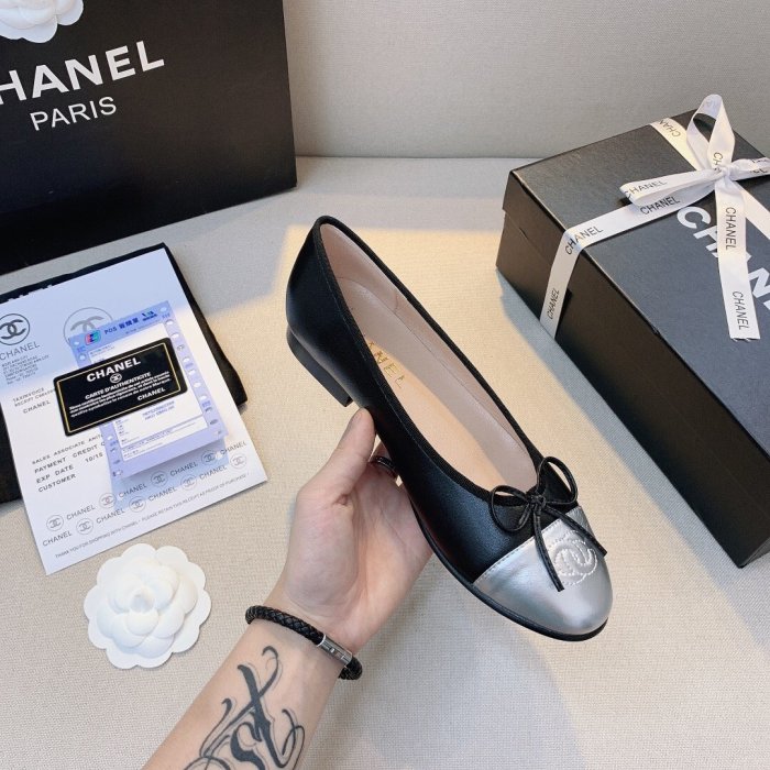 women flat ballet shoes, size 35-42,  with box, SS50-771