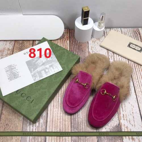 flat fur shoes, size 35-44, with box, SS70-810