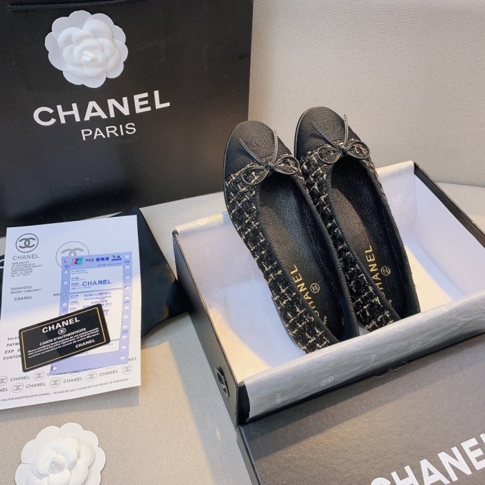 women flat ballet shoes, size 35-42,  with box, SS50-755