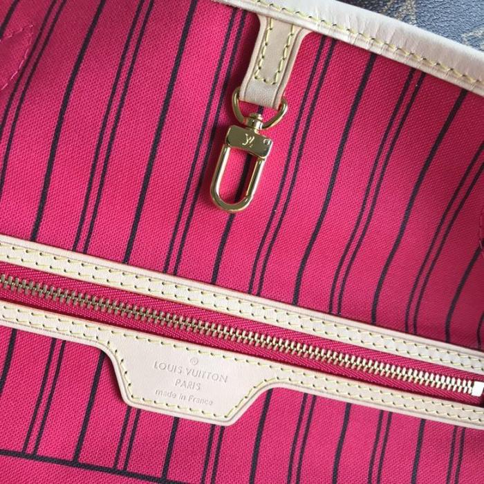 canvas leather neverfull bag ,AAAAA ,size  PM , MM ,GM ,no box, B130-3
