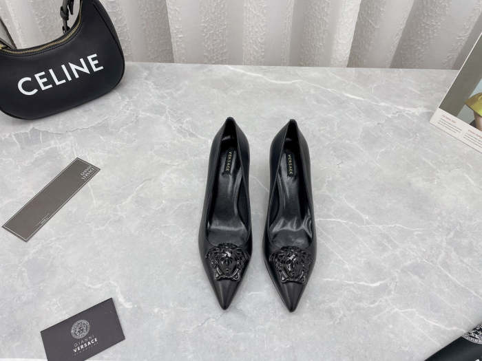 women heel shoes, heel 6.5cm, size 34-41, with box, SS60-1416