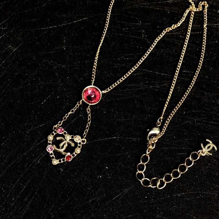 necklace jewelry ,with box, J25-1141