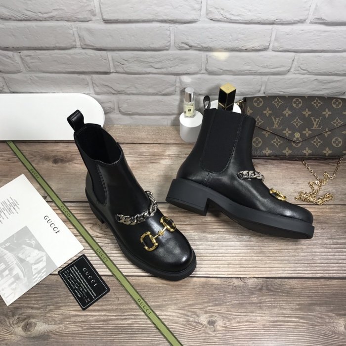 women leather boots shoes, size 35-40, with box,SS80-298