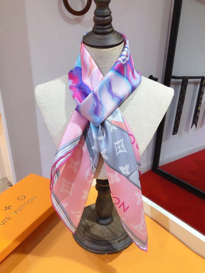 Silk scarf , NO BOX, size 90*90cm,  SF15-269-270