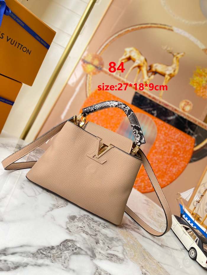 leather bag, AAAAA, no box,size:27*18*9cm,B110-82-85
