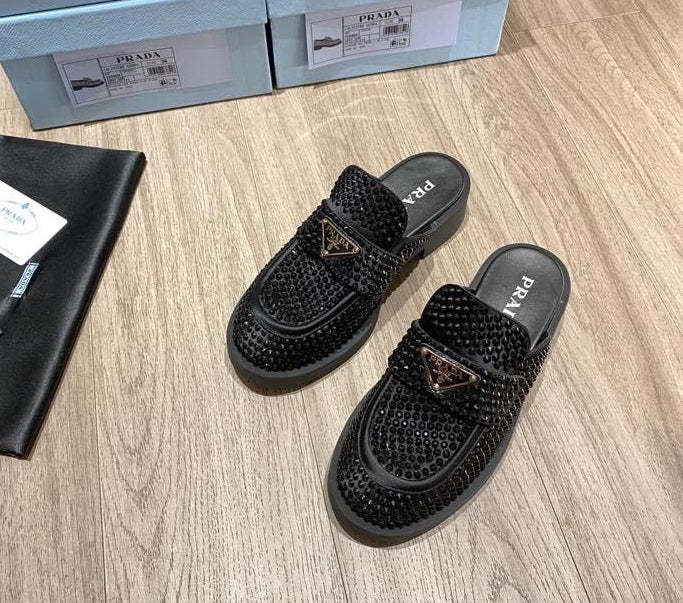 Top Quality Women flat rhinestones shoes, size 35-42, with box , SS110-166