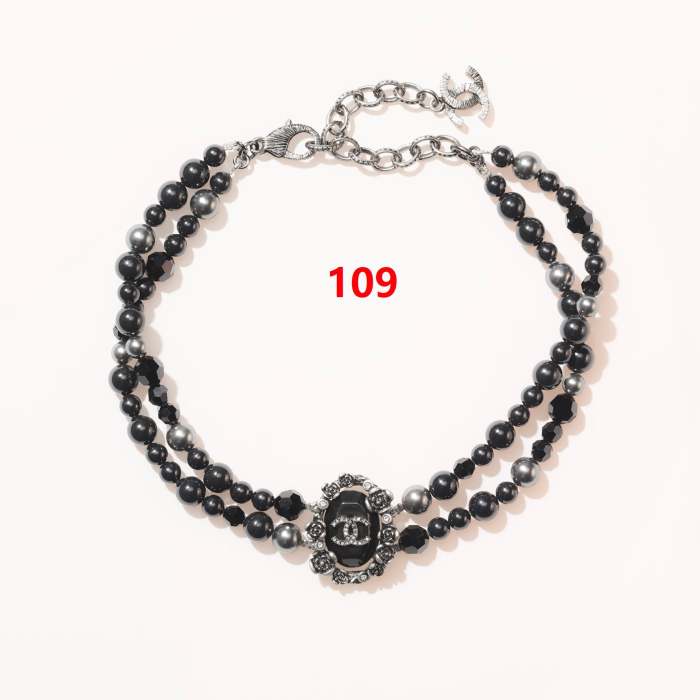 necklace jewelry ,with box, J35-109