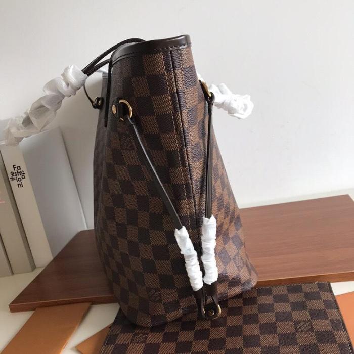 canvas leather neverfull bag ,AAAAA ,size  PM , MM ,GM ,no box, B130-6