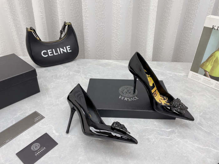 women heel shoes, heel 10cm,size 34-41, with box, SS70-1213