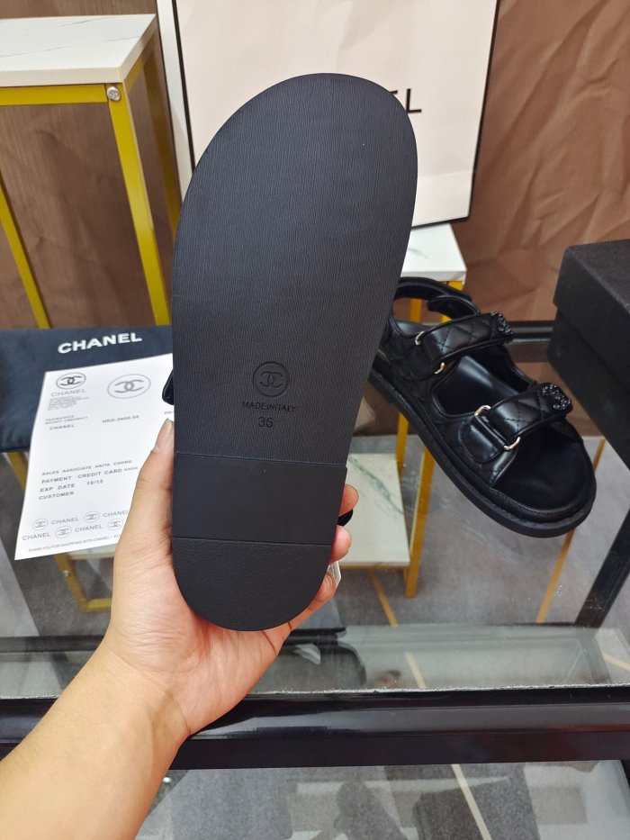 flat sandals shoes,with box, size 35-40, SS60-544-545