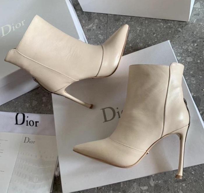 women leather heel boots shoes, size 35-40, with box,SS138-25-29