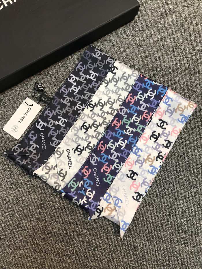 Silk scarf, hair tie , NO BOX, size:8-120cm,  SF15-313-316