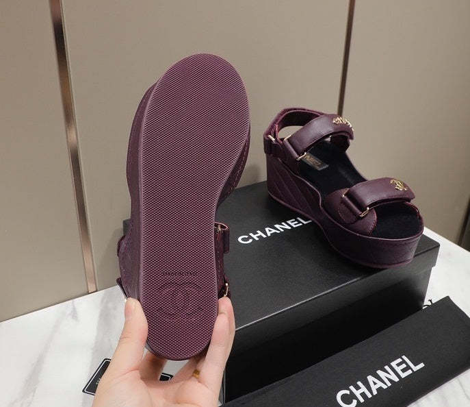 Women heel leather shoes, heel 5.5 cm, waterproof platform 2.5 cm,size 35-40, with box , SS110-188-193