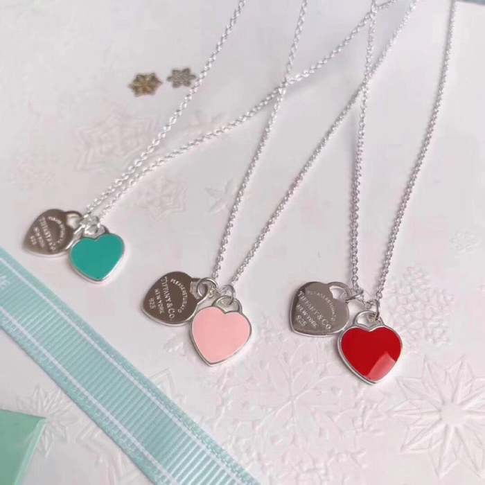 necklace jewelry ,with box, J20-524-527