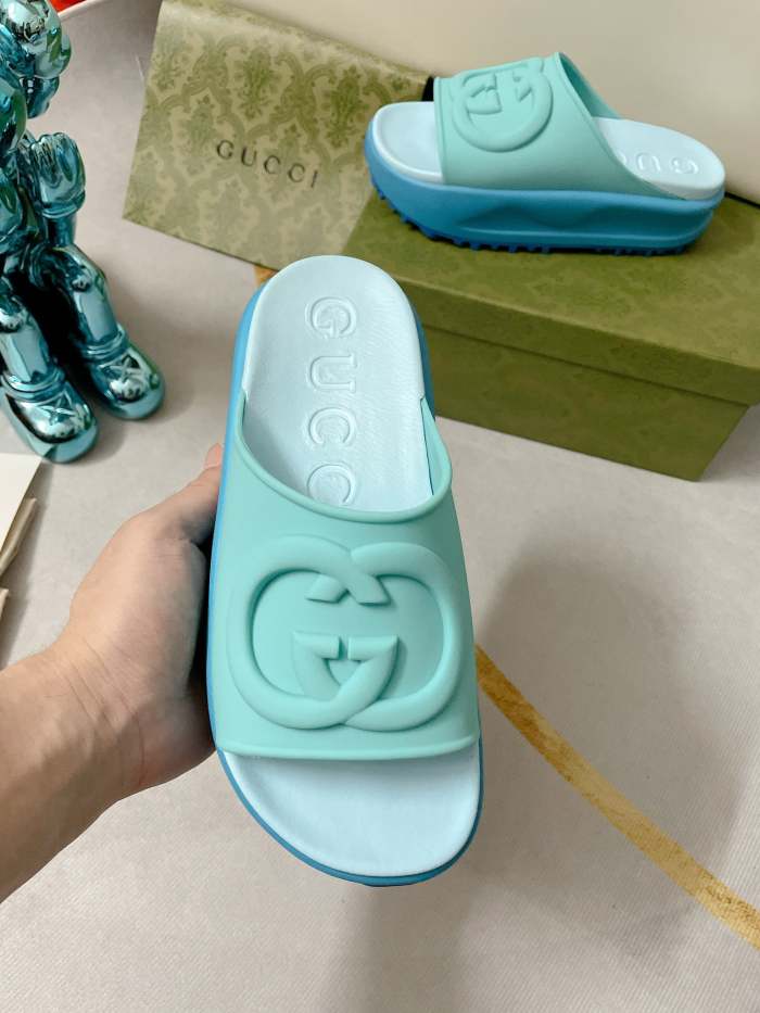Flat leather sandals slippers , size 35-41 ,with box, SS60-1598-1600
