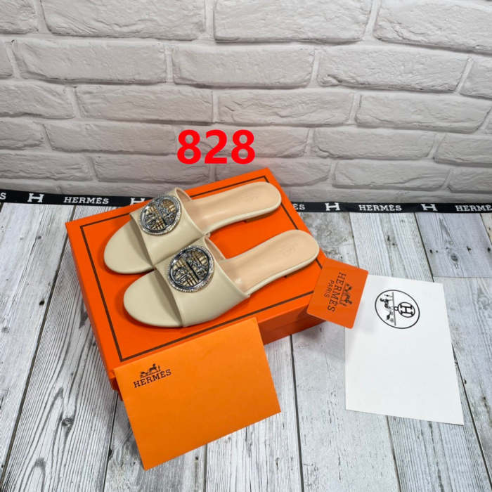 women flat beach slipper shoes, size 35-41, SS50-827-829