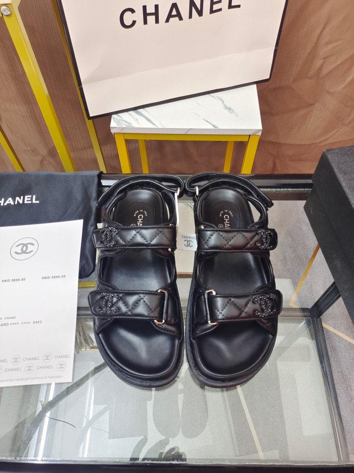 flat sandals shoes,with box, size 35-40, SS60-544-545