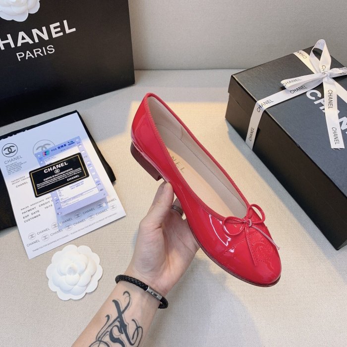 women flat ballet shoes, size 35-42,  with box, SS50-769
