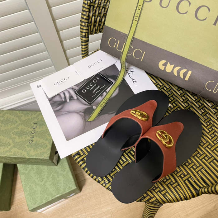 Flat leather sandals slippers , size 35-42, SS60-1817-1820