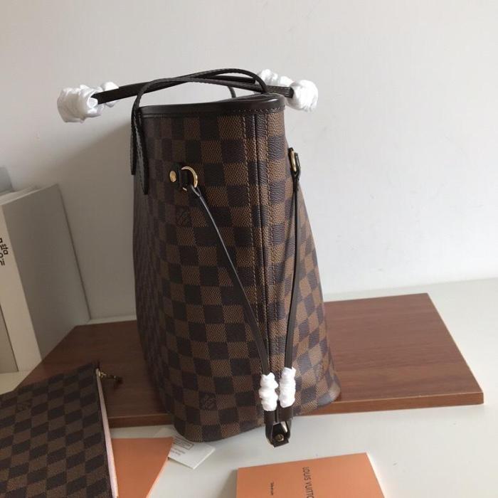 canvas leather neverfull bag ,AAAAA ,size  PM , MM ,GM ,no box, B130-6