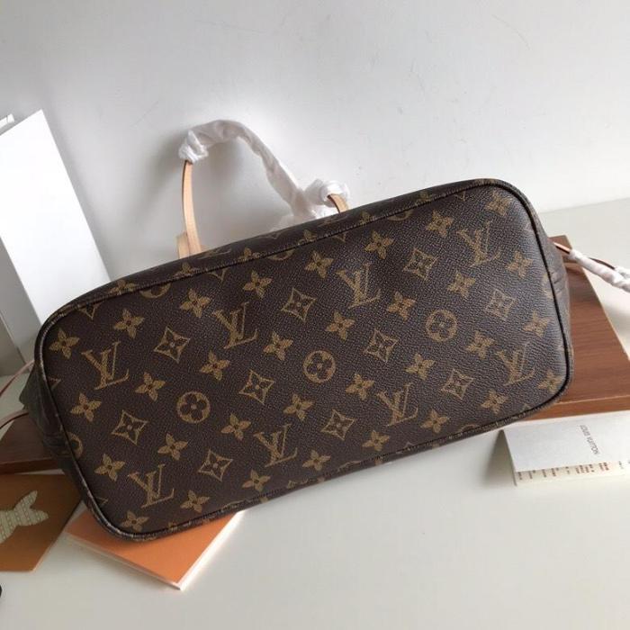 canvas leather neverfull bag ,AAAAA ,size  PM , MM ,GM ,no box, B130-3