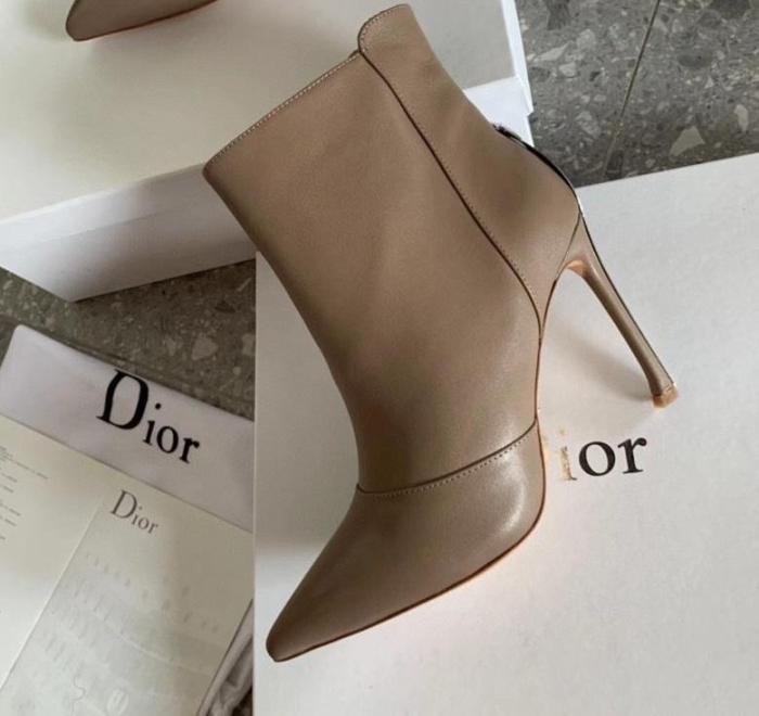 women leather heel boots shoes, size 35-40, with box,SS138-25-29