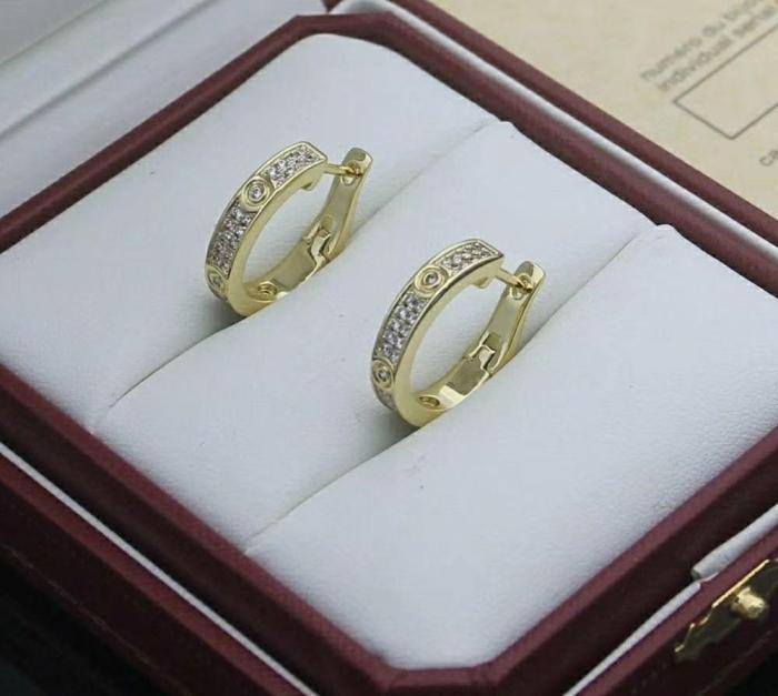 earring jewelry ,with box,  J25