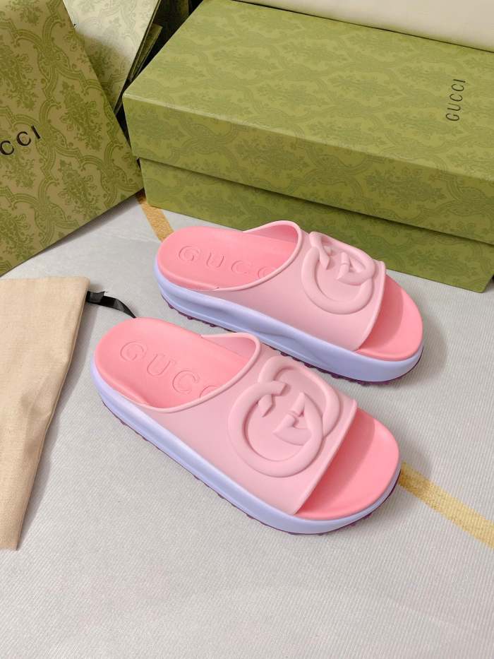 Flat leather sandals slippers , size 35-41 ,with box, SS60-1598-1600