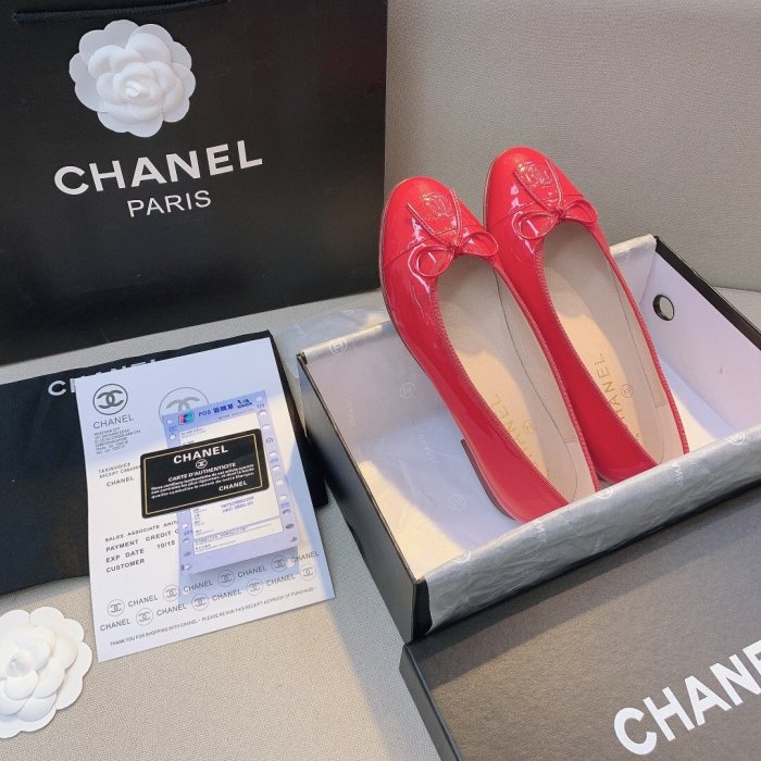 women flat ballet shoes, size 35-42,  with box, SS50-769