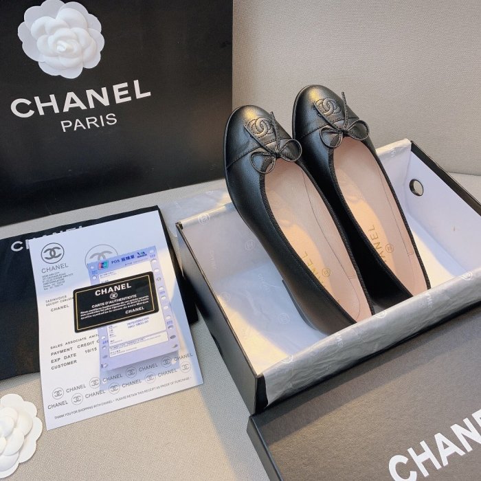 women flat ballet shoes, size 35-42,  with box, SS50-773