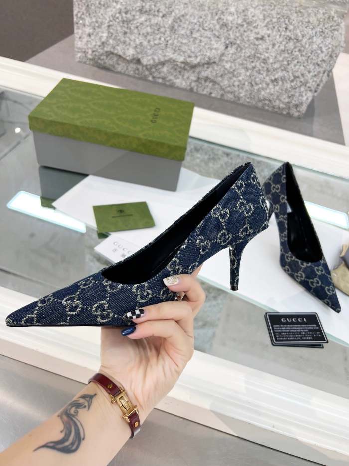 women heel shoes, heel 8cm,size 35-40, with box, SS60-1433