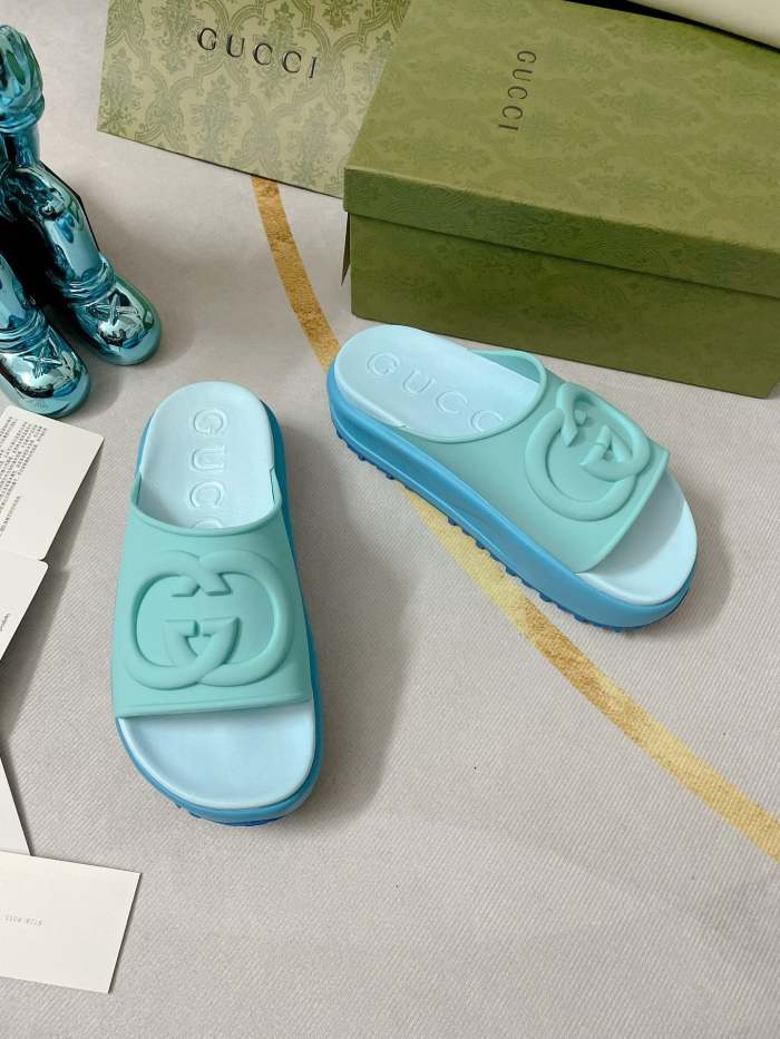 Flat leather sandals slippers , size 35-41 ,with box, SS60-1598-1600